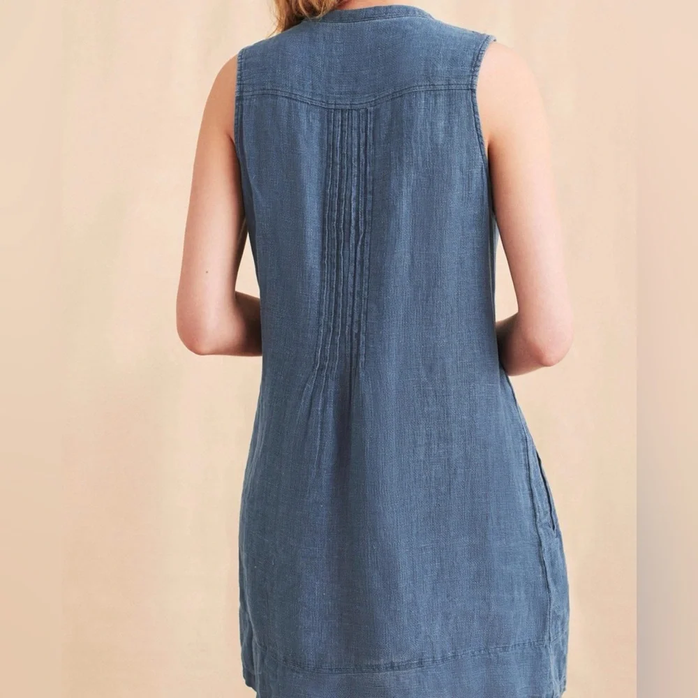 Faherty Dream Cotton Gauze Isha Dress - Picture 5 of 9